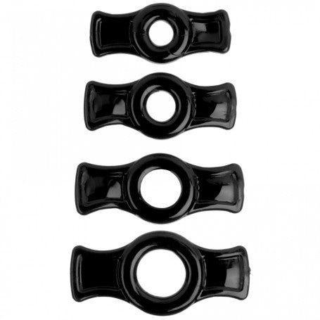 ANELLI FALLICI COCKRING SET - BLACK